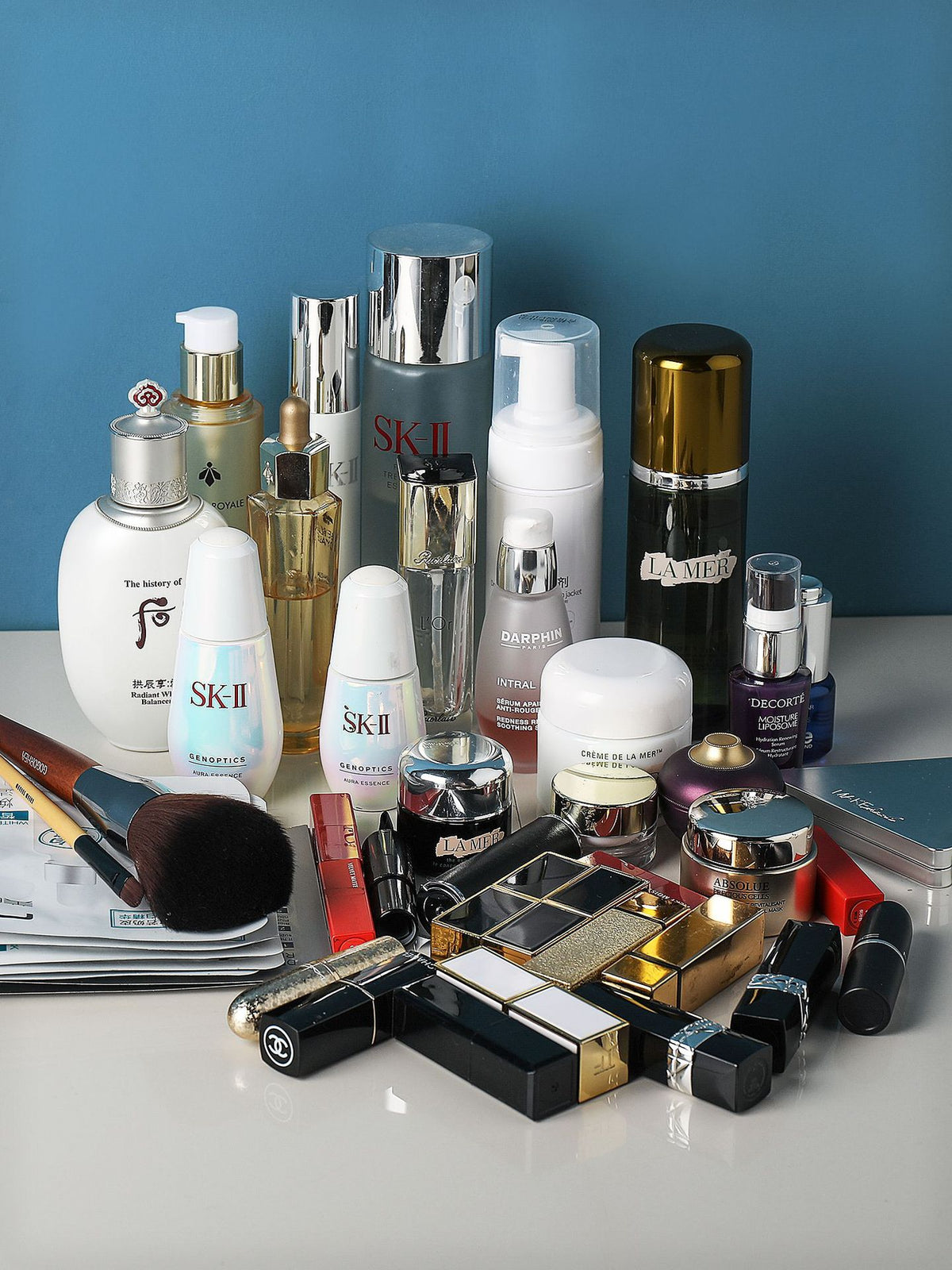 Cosmetics Organizer Storage Box Bathroom Big Capacity Waterproof Dustproof Jewelry Makeup Home Skin Care Make Up Storage Drawer