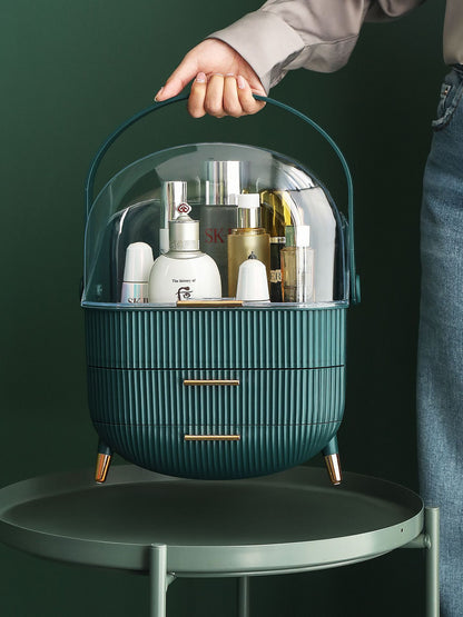 Cosmetics Organizer Storage Box Bathroom Big Capacity Waterproof Dustproof Jewelry Makeup Home Skin Care Make Up Storage Drawer
