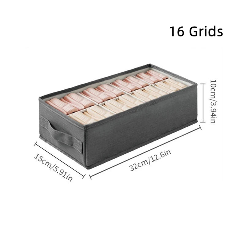 Organizer Clothing Storage Box Socks Bras Clothes Leggings Pants Jeans Storage Boxes Home Underwear Organizers Cabinet Wardrobe