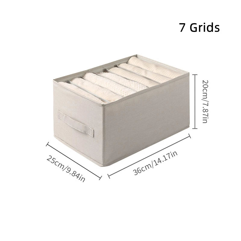 Organizer Clothing Storage Box Socks Bras Clothes Leggings Pants Jeans Storage Boxes Home Underwear Organizers Cabinet Wardrobe