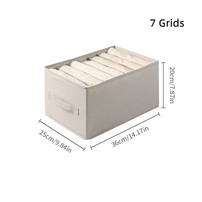 Organizer Clothing Storage Box Socks Bras Clothes Leggings Pants Jeans Storage Boxes Home Underwear Organizers Cabinet Wardrobe