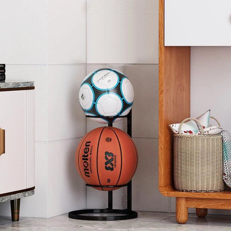 Rangements pour ballons de basket Supports de rangement pour ballons Meubles de maison Salon Chambre à coucher Articles de rangement peu encombrants