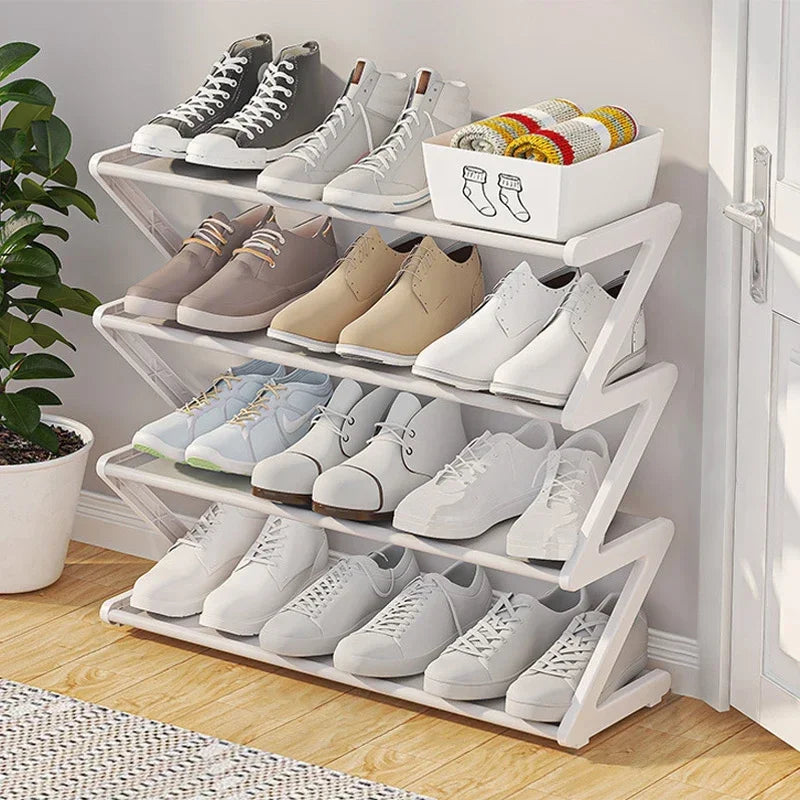 Economical Storage Rack Space Saving Storage Cabinet Simple Multi-layer Quick Assembly Shoe Rack, Home Entrance Dormitory