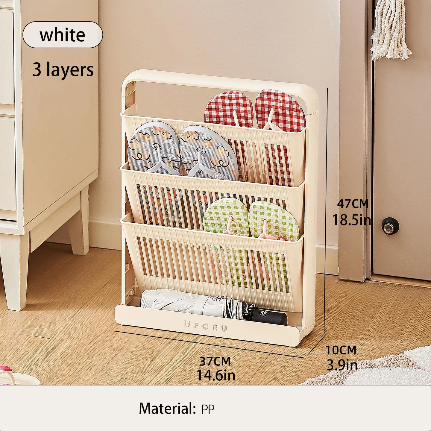 Étagère de rangement à chaussures, meuble de rangement multifonctionnel peu encombrant, convient pour le salon, la chambre, peut aussi servir de bibliothèque.
