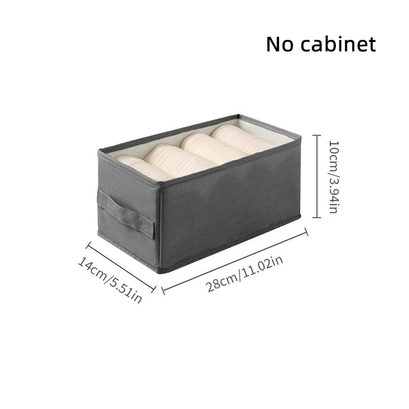 Organizer Clothing Storage Box Socks Bras Clothes Leggings Pants Jeans Storage Boxes Home Underwear Organizers Cabinet Wardrobe