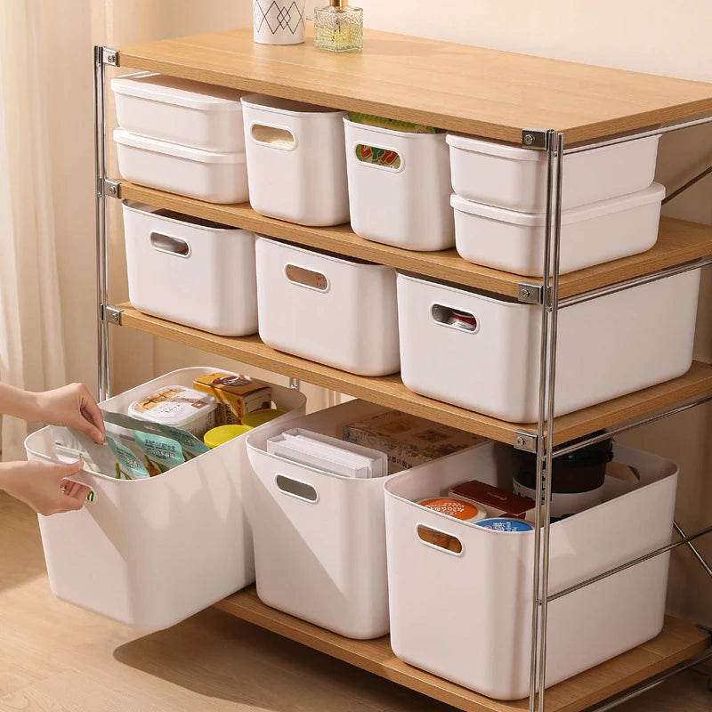 Boîte de rangement multifonctionnelle pour la maison, Organisateur de maquillage de bureau, Panier de rangement multifonctionnel, Boîte de rangement pour armoire et vêtements