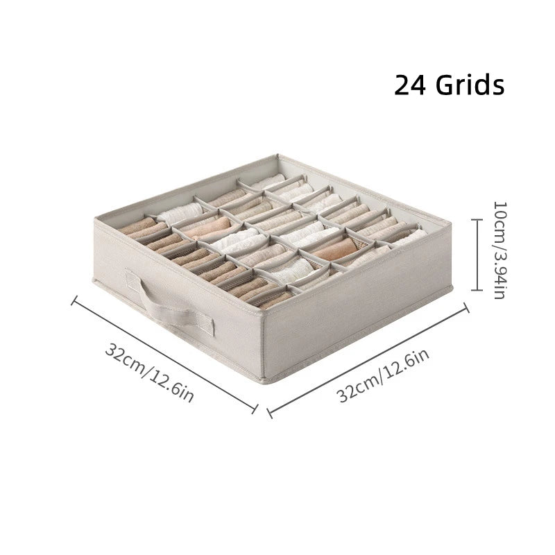 Organizer Clothing Storage Box Socks Bras Clothes Leggings Pants Jeans Storage Boxes Home Underwear Organizers Cabinet Wardrobe