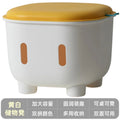 Children's Large Capacity Toy Storage Box Cartoon Sorting Stool Plastic Foot Stool That Can Sit - Organizing Box for Kids