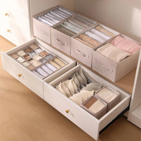 Organizer Clothing Storage Box Socks Bras Clothes Leggings Pants Jeans Storage Boxes Home Underwear Organizers Cabinet Wardrobe