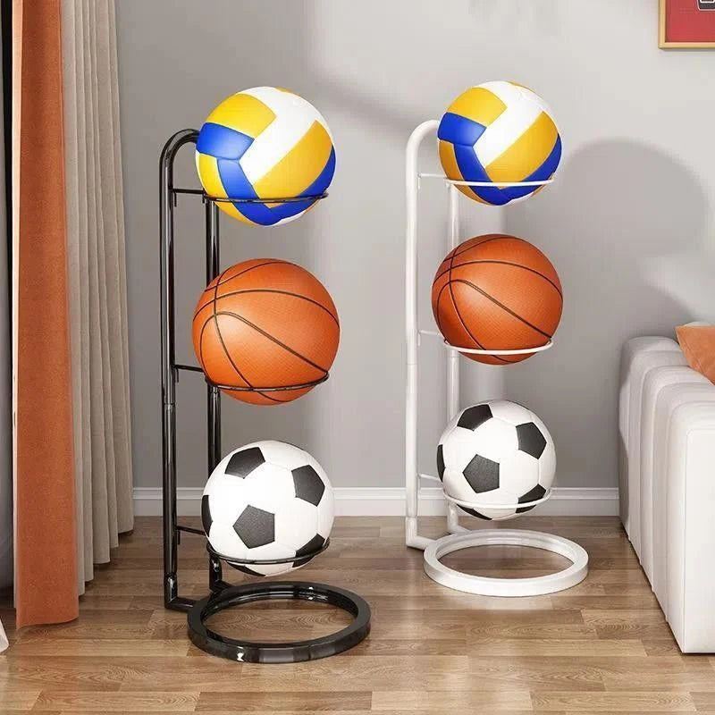 Rangements pour ballons de basket Supports de rangement pour ballons Meubles de maison Salon Chambre à coucher Articles de rangement peu encombrants