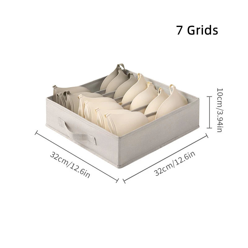 Boîte de rangement de vêtements Organisateur Chaussettes Soutiens-gorge Vêtements Leggings Pantalons Jeans Boîtes de rangement Organisateur de sous-vêtements pour la maison Armoire