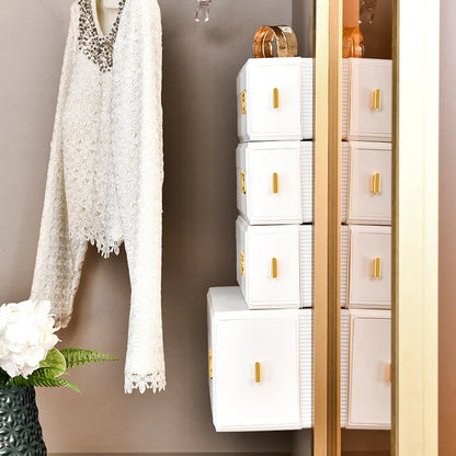 Household Wall Hanging Drawer Storage Box Bedroom Wardrobe Underwear Bra Socks Storage Artifact Save Space No Punching Required