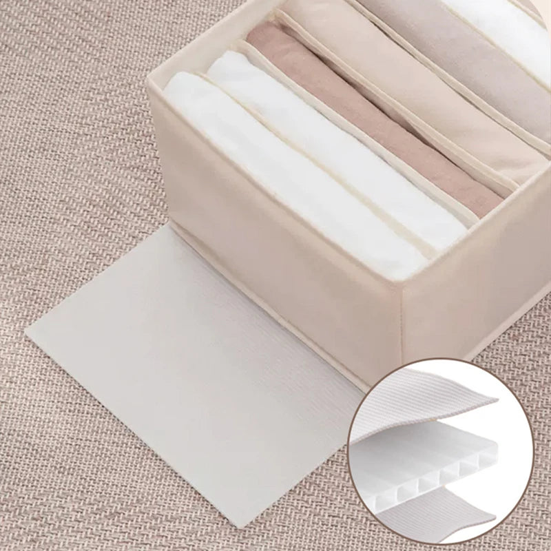 Organizer Clothing Storage Box Socks Bras Clothes Leggings Pants Jeans Storage Boxes Home Underwear Organizers Cabinet Wardrobe