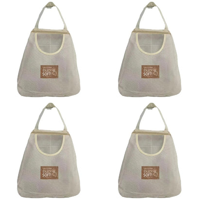 Net Storage Hanging Bags, Wall Storage Bags, Wardrobe, Underwear and Socks Storage Bags, Vegetable and Fruit Storage Baskets