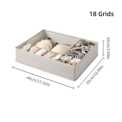 Organizer Clothing Storage Box Socks Bras Clothes Leggings Pants Jeans Storage Boxes Home Underwear Organizers Cabinet Wardrobe