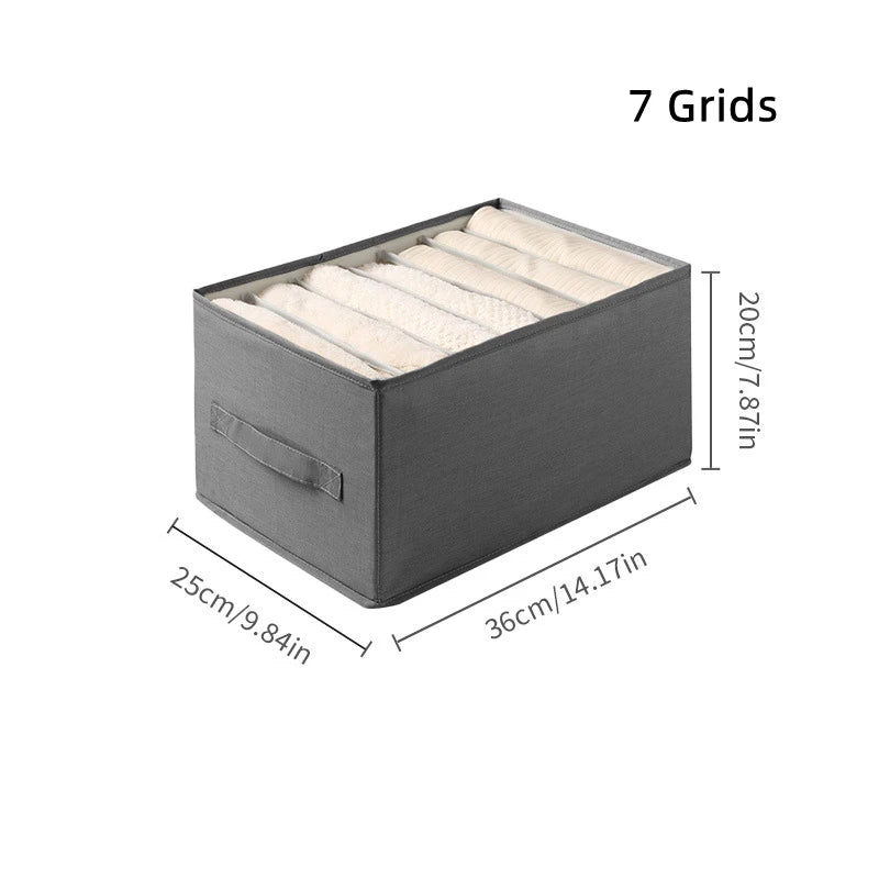 Organizer Clothing Storage Box Socks Bras Clothes Leggings Pants Jeans Storage Boxes Home Underwear Organizers Cabinet Wardrobe