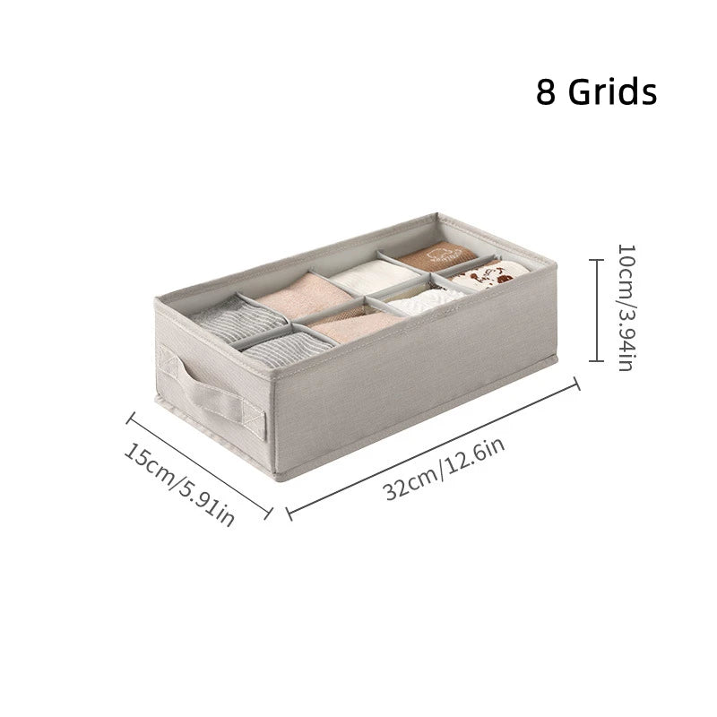 Organizer Clothing Storage Box Socks Bras Clothes Leggings Pants Jeans Storage Boxes Home Underwear Organizers Cabinet Wardrobe