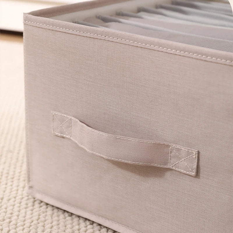Organizer Clothing Storage Box Socks Bras Clothes Leggings Pants Jeans Storage Boxes Home Underwear Organizers Cabinet Wardrobe