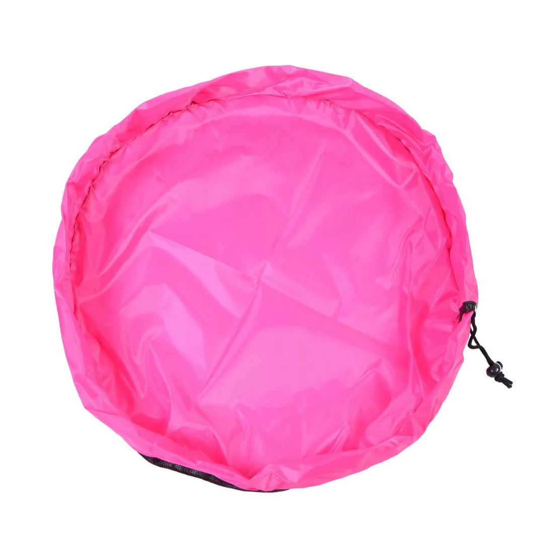 Kids' Toys Storage Bag - Portable Play Mat for Building Blocks, Multifunctional Organizer with Carry Handle, Christmas Gift